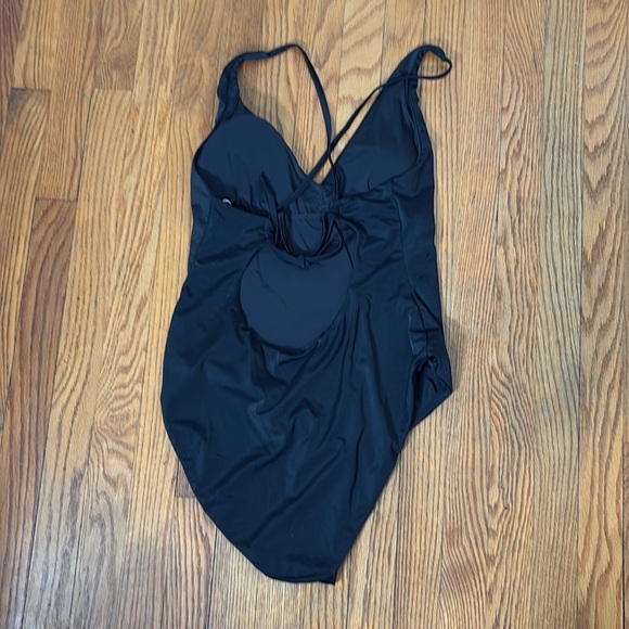 Andie Swim Elwood One-Piece Swimsuit Black size XL‎ NWT - Picture 5 of 7